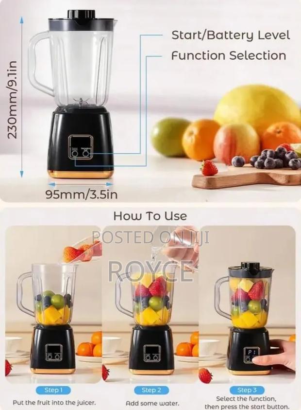 10 Blades Portable Blender Juicer - thumbnail 5