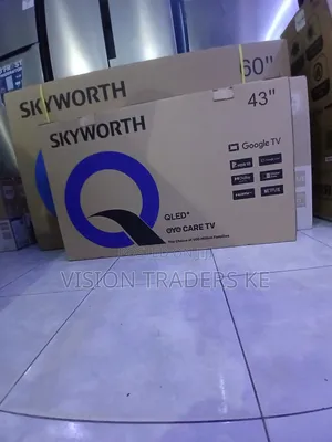 Skyworth 43q5 43" Inches Smart Android Qled Tv HDR 10 Google Tv