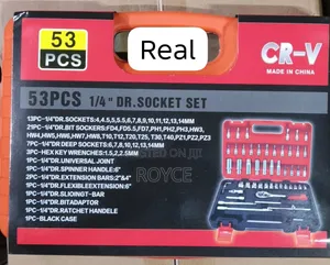 53pcs 1/4" Socket Set