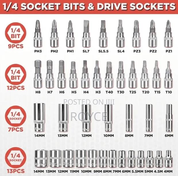 53pcs 1/4" Socket Set - thumbnail 8