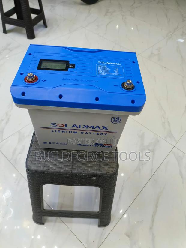 12.8 v 200bah Solarmax Lithium Battery