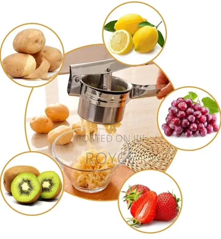 Stainless Steel Potato Press