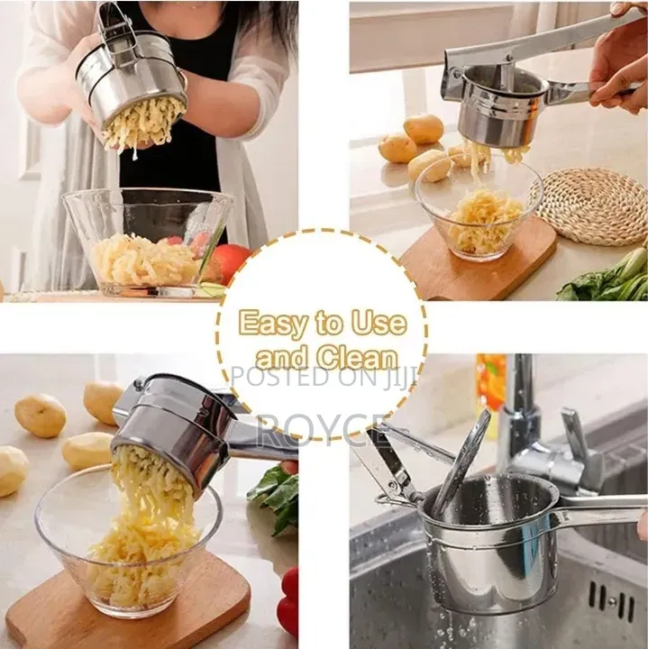 Stainless Steel Potato Press