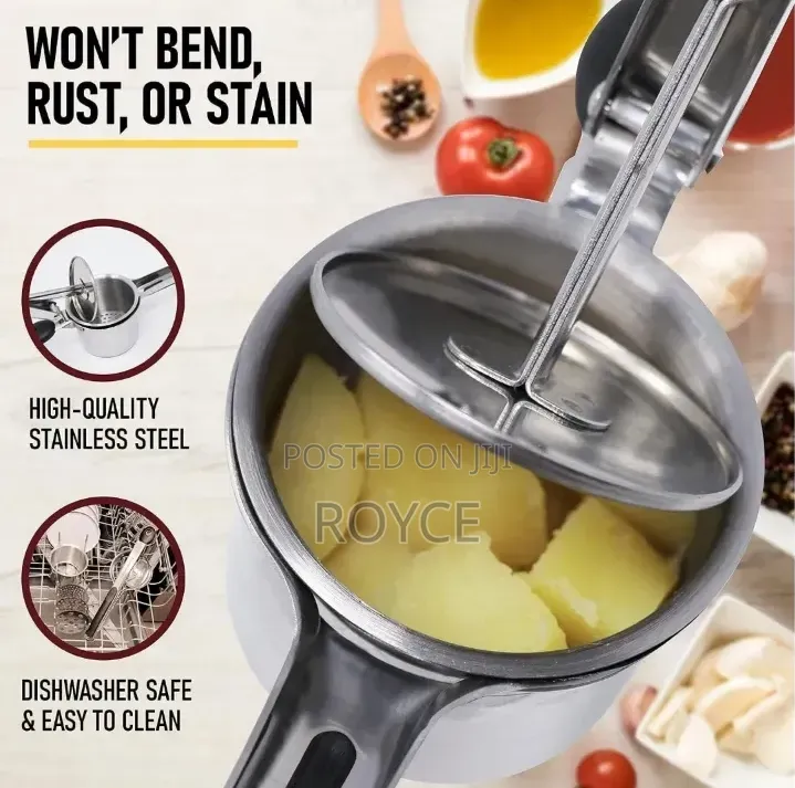 Stainless Steel Potato Press