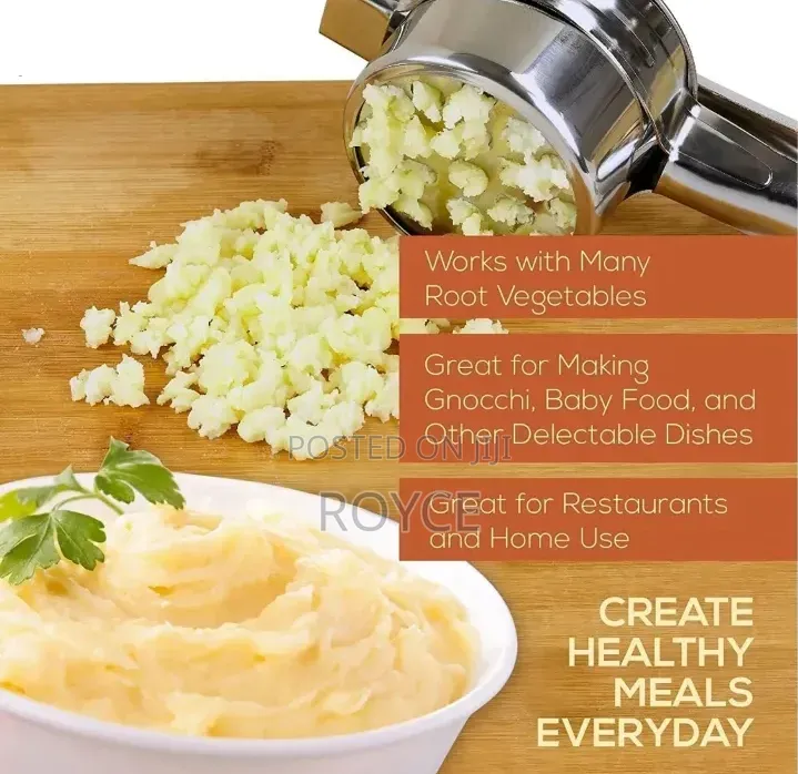 Stainless Steel Potato Press