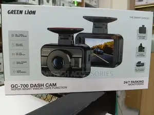 This Green Lion Gc-700 Dash Cam Features Front and 1080p Rear.