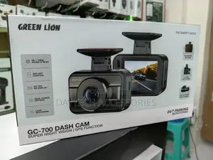 This Green Lion Gc-700 Dash Cam Features Front and 1080p Rear.
