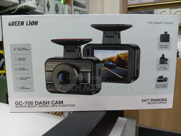 Green Lion Gc-700 Dash Cam With Super Night Vision GPS Function
