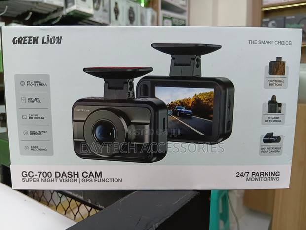 Green Lion Gc-700 Dash Cam With Super Night Vision GPS Function - thumbnail 2