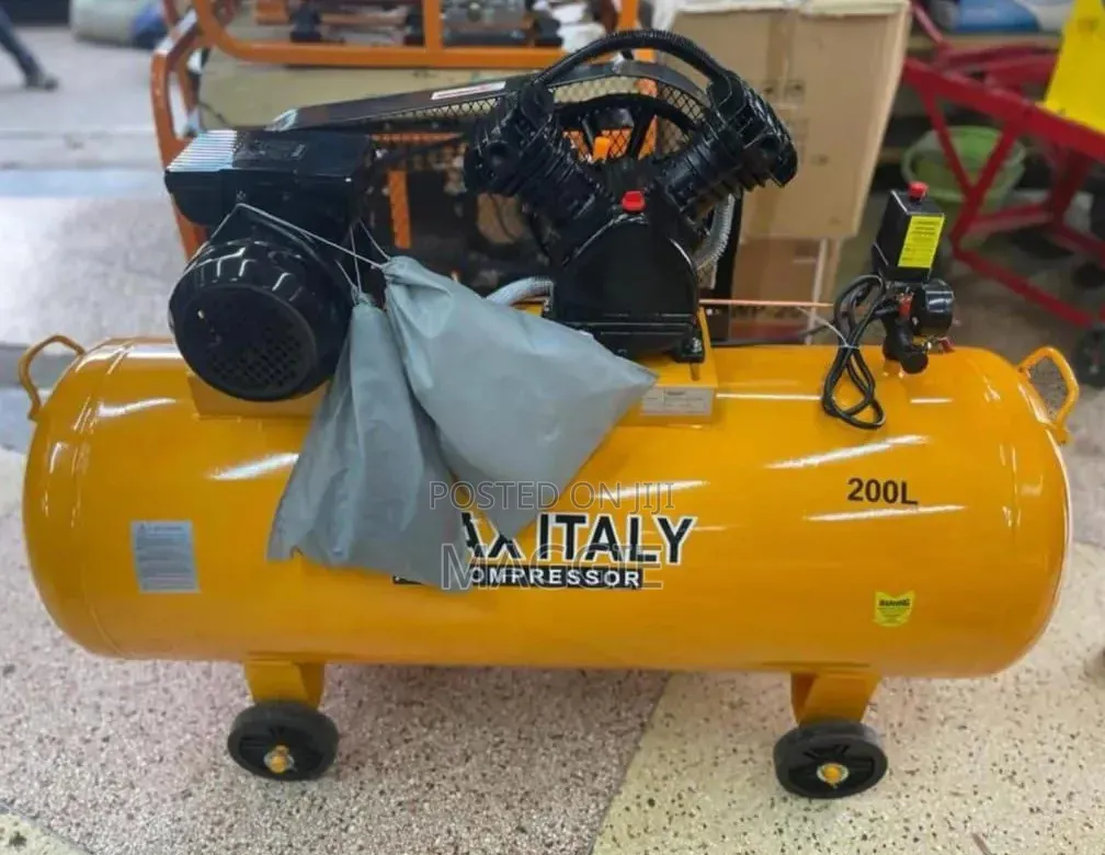 Available 200l Electric Air Compressor Double Piston