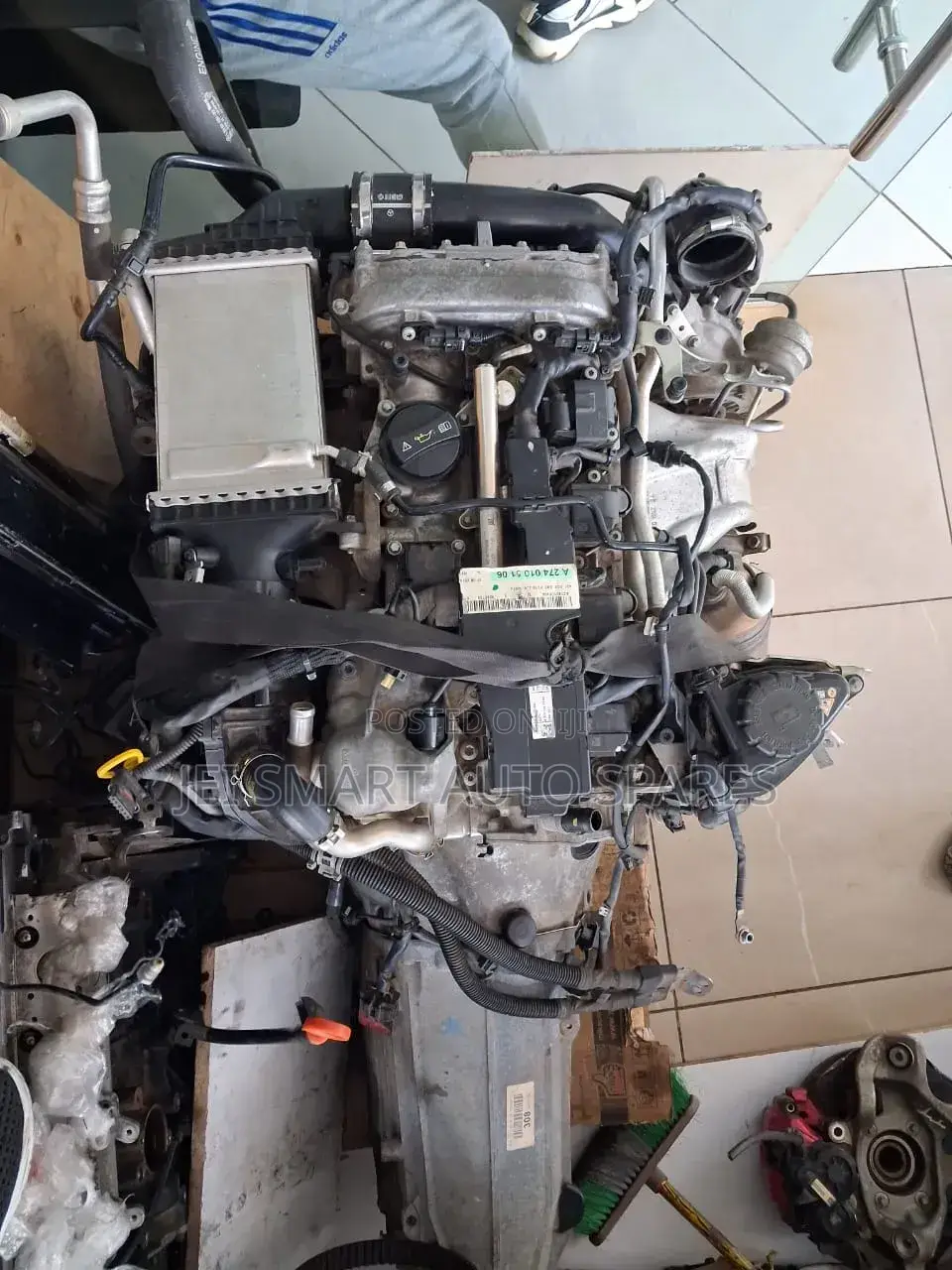 Mercedes C200,W205 Complete Engine +Transmission