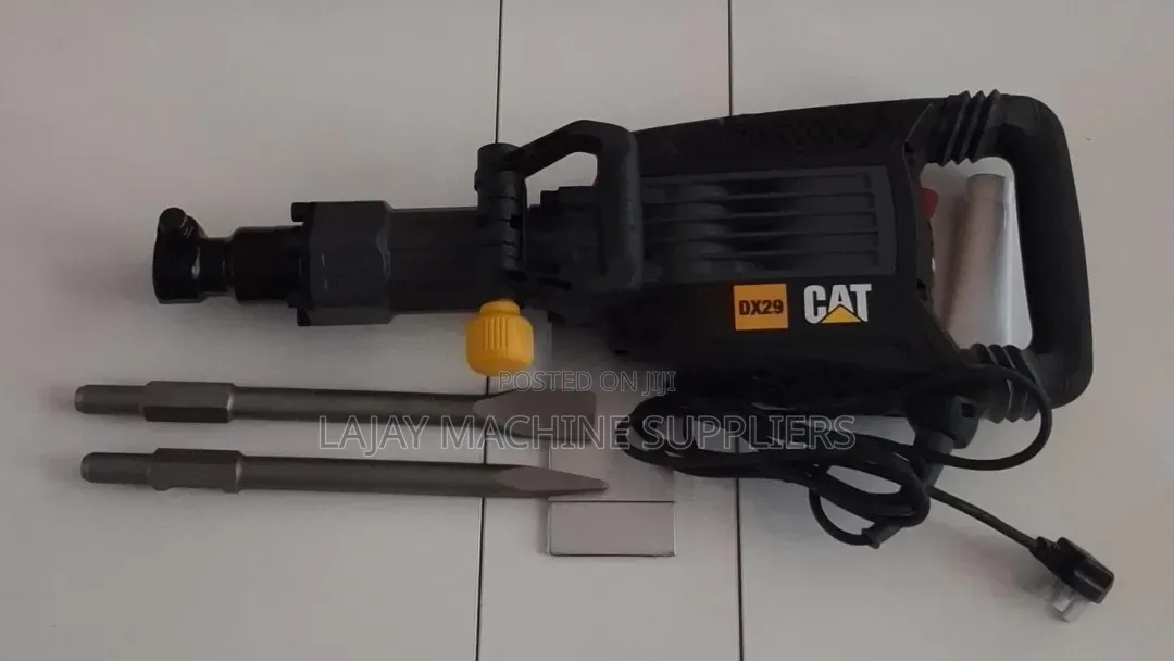 Caterpillar Cat Dx29 Heavy-Duty Demolition Hammer With a 1750w