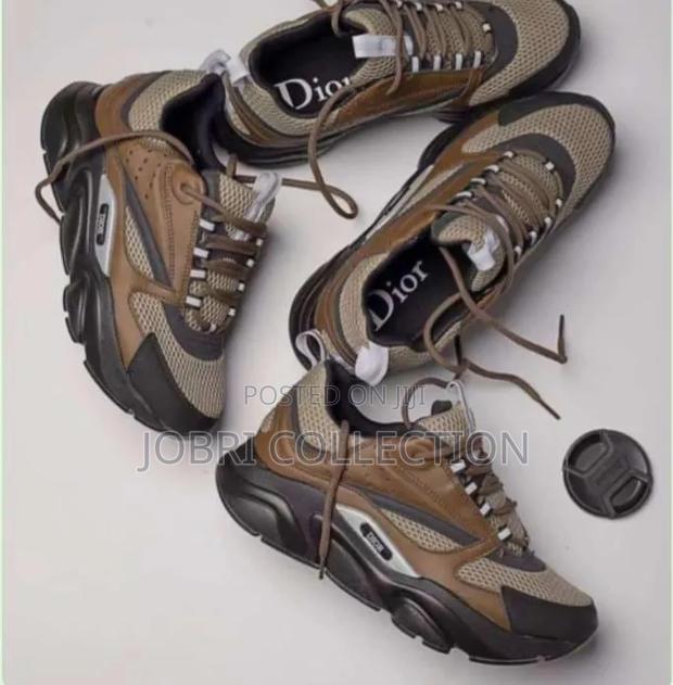Dior Homme Coffee Brown Sneakers - thumbnail 2