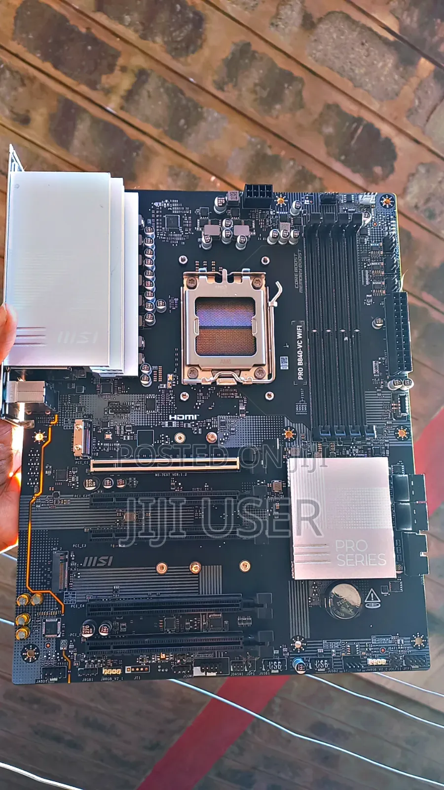 Am5 Ryzen Custom Pc: Motherboard+ Cpu +8gb Ram +Cpu Cooler +Psu +Case