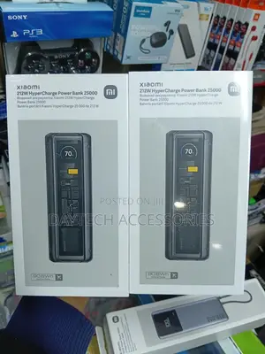 This Is the Xiaomi 212w Hypercharge Power Bank 25000mah - Black