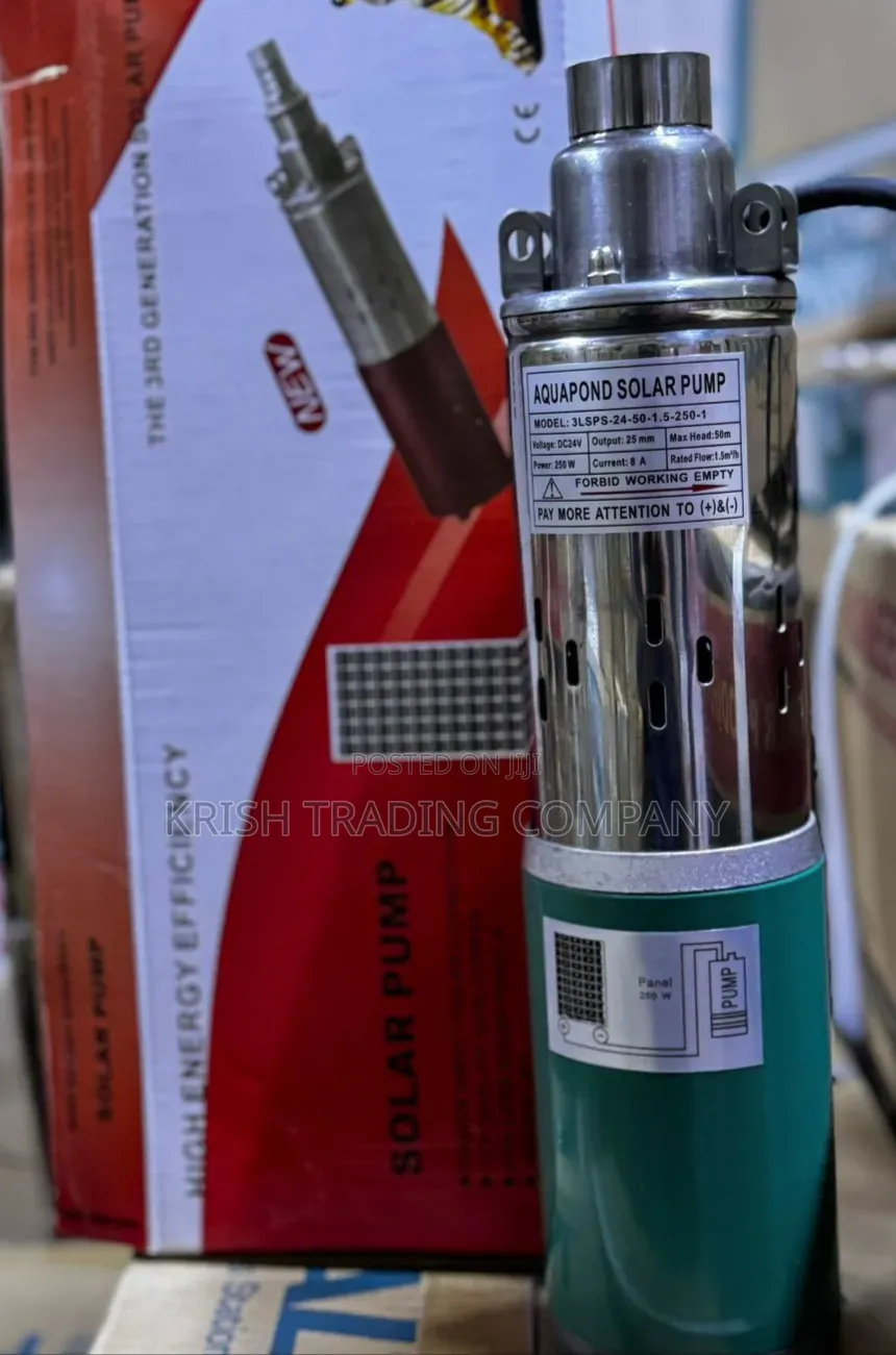Aquapond 250w Solar Submersible Pump