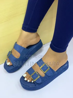 Denim Ladies Sandals (Size 37-41)