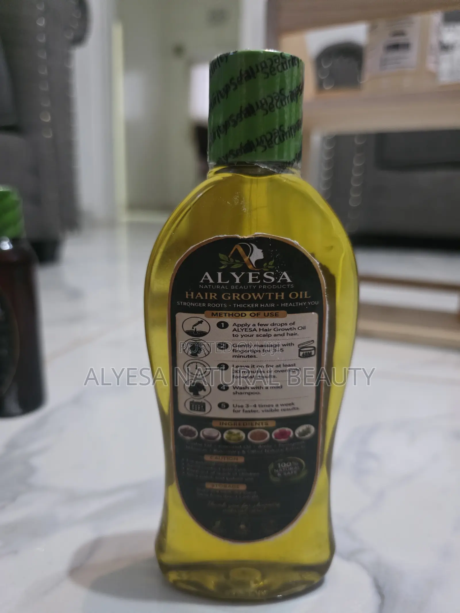 Hair Oil for Boosting Growth