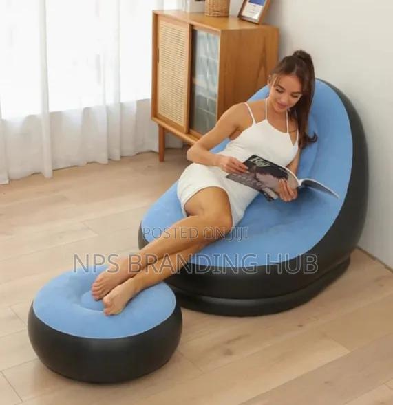Ergonomic Floor Sofa Footstool (N.Y.O - main view
