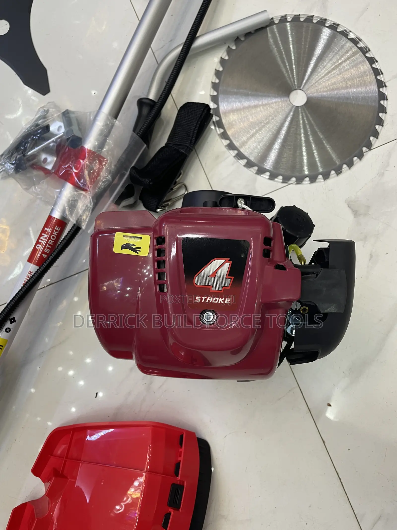9 in 1 4stroke Gasoline Side Pack Brushcutter/Brush Cutter/Bush Cutter