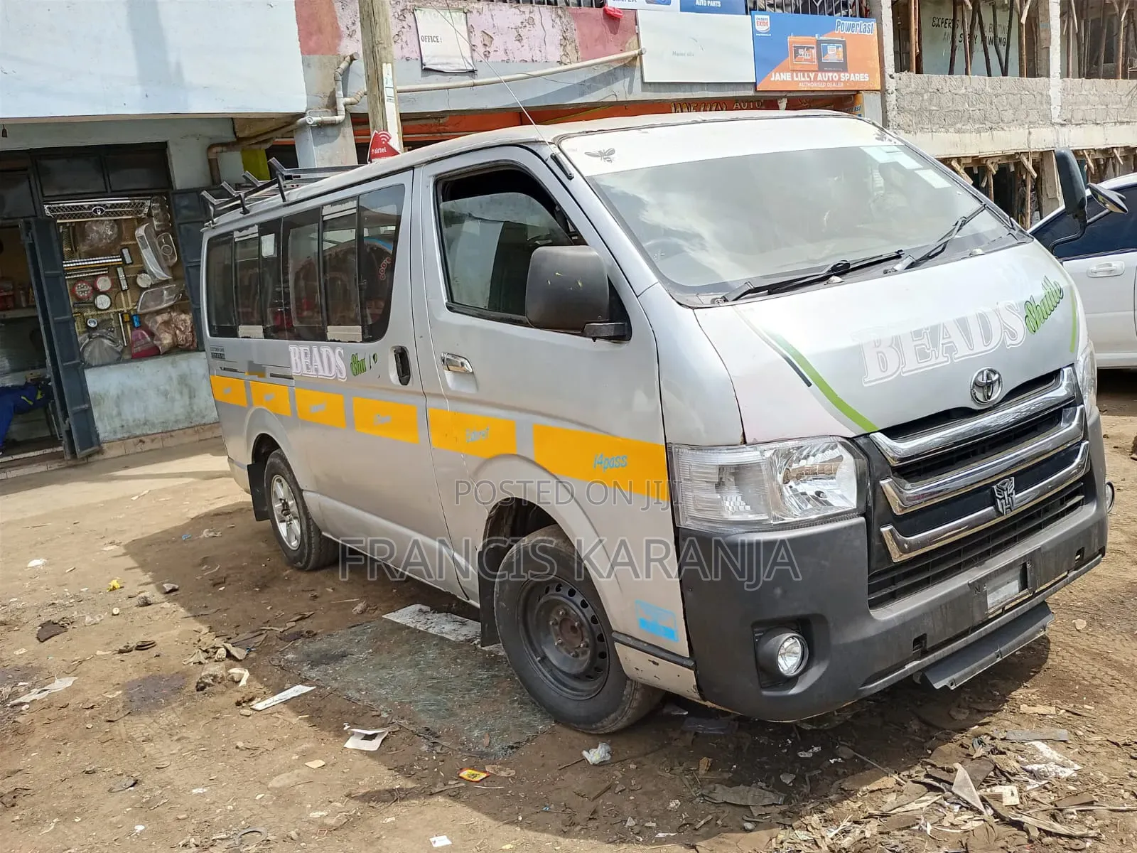 Toyota HiAce 2008 Silver