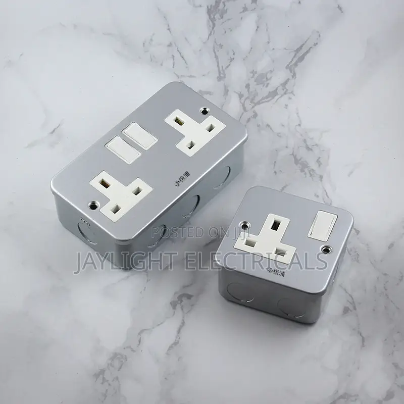 Standard 13a Double Electric Metal Enclosure Metal