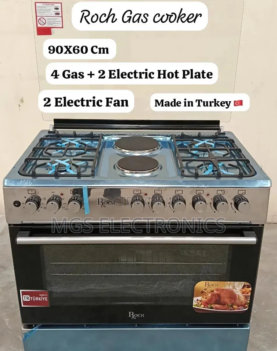  
60*90 Roch 4+2 Standing Coooker With Electric Oven