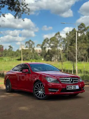 Mercedes-Benz C250 2013 Red