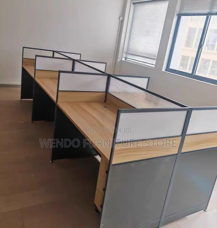 Office Workstation; Six Users Office Working Workstations