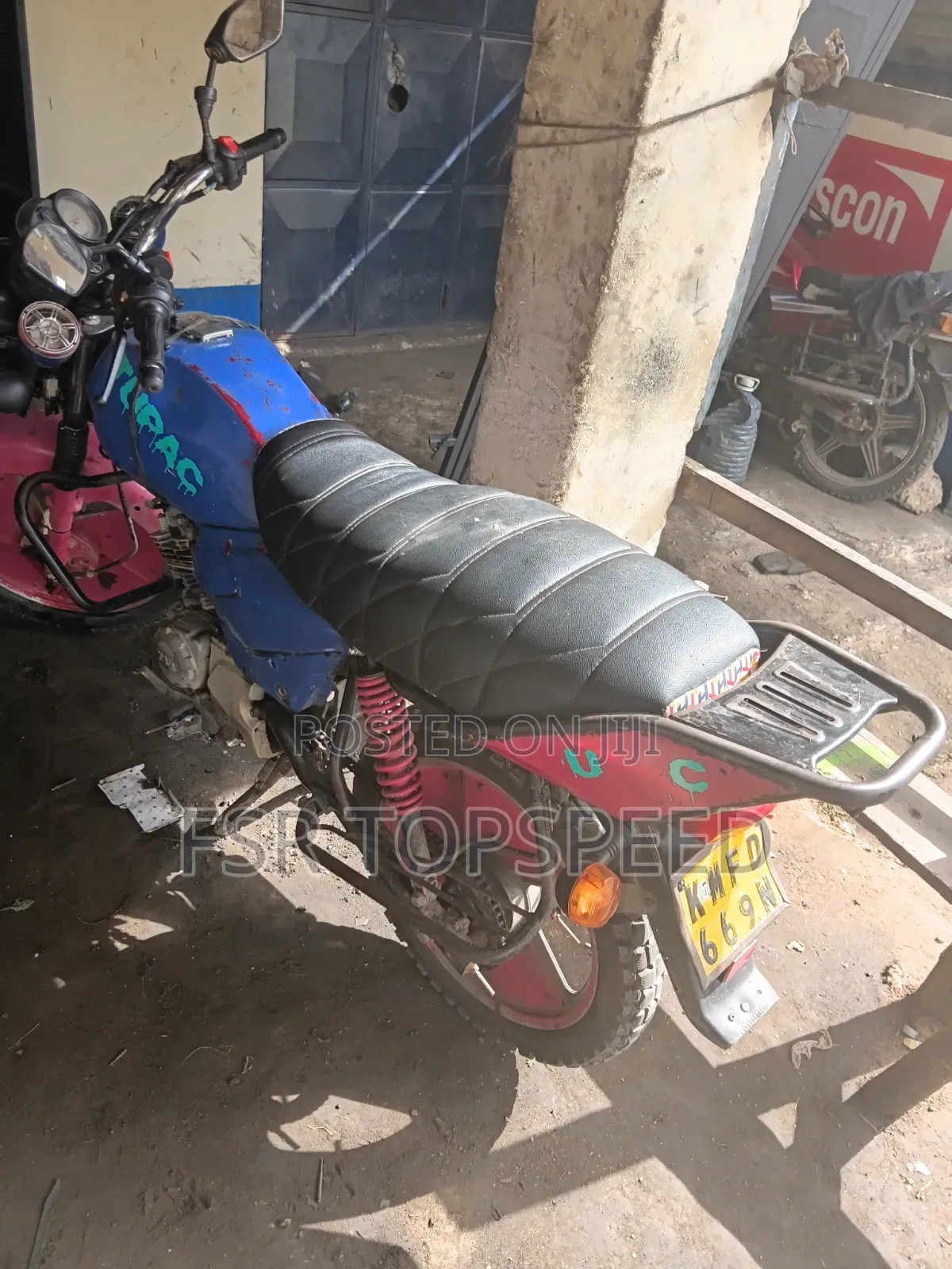 TVS HLX Plus ES 2023 Blue