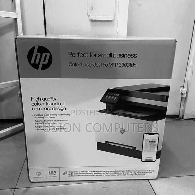 Hp Color Laserjet Pro Mfp 3303fdn Printer