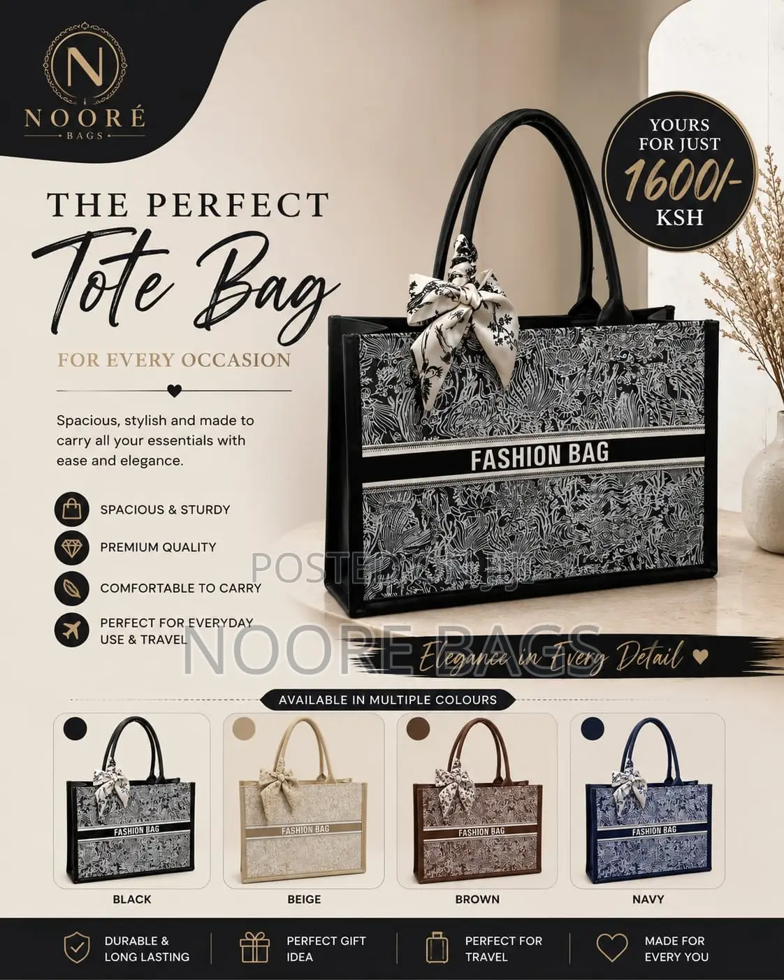Fashion Tote Bag
