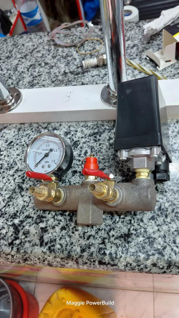 Air Compressor Pressure Regulator Plus Switch Kit - thumbnail 2