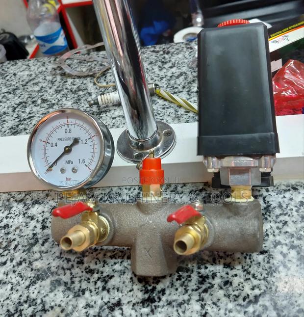 Air Compressor Pressure Regulator Plus Switch Kit - thumbnail 3