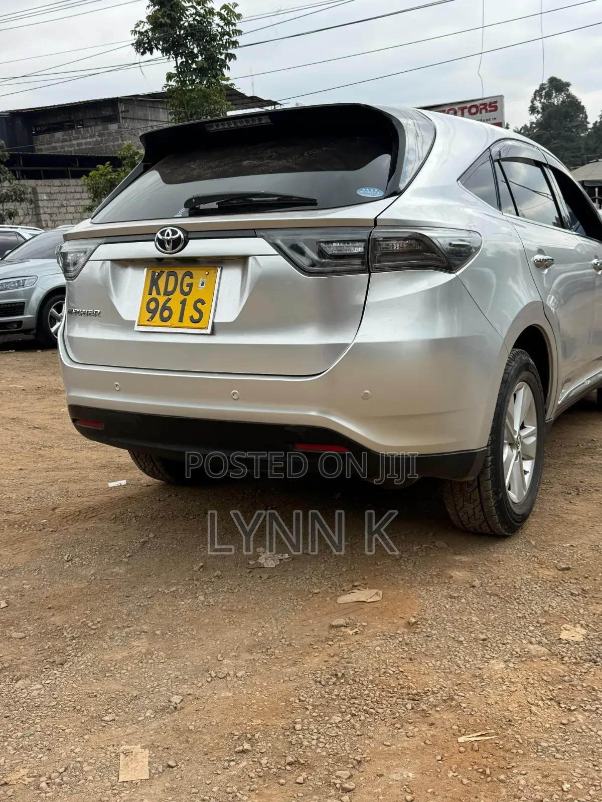 Toyota Harrier 2014 Silver