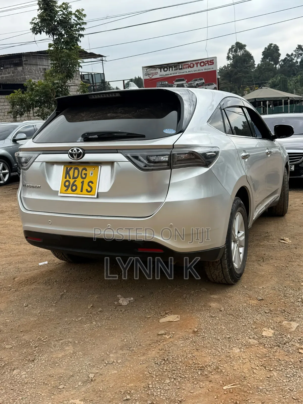 Toyota Harrier 2014 Silver