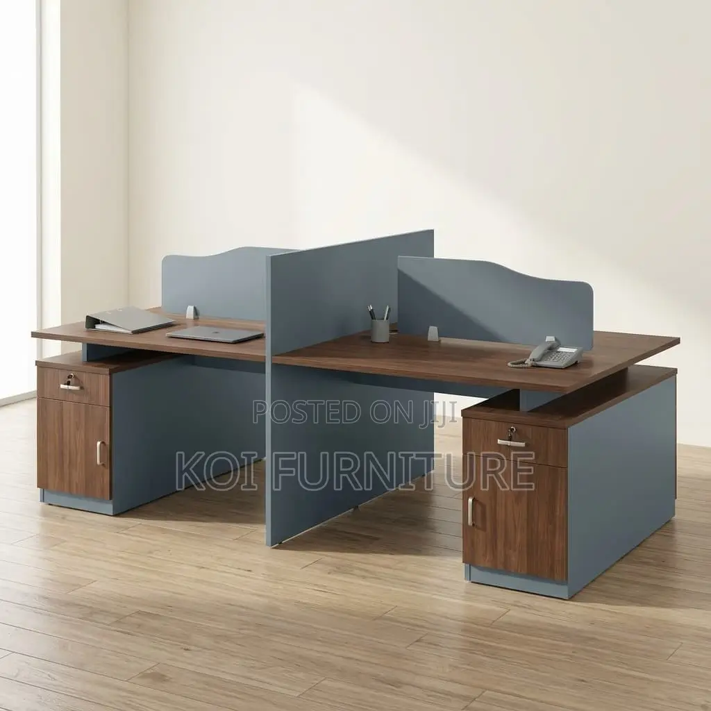 Office Desk : Modern 2-Way Office Workstation