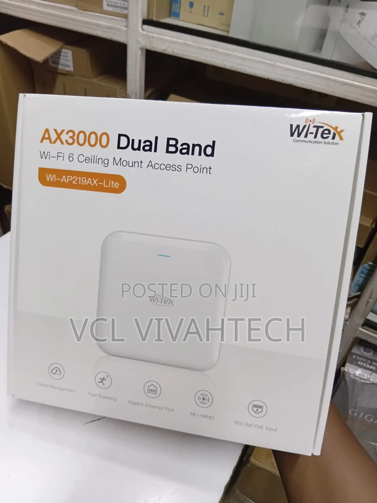 Wi-Tek Wi-Ap219ax-Lite (V2) Wireless Indoor Access Points