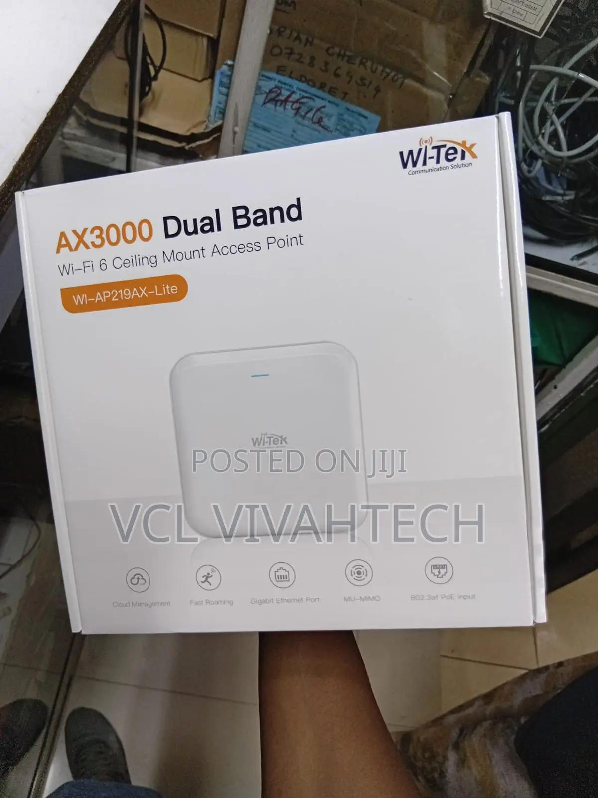 Wi-Ap219ax-Lite V2 Dual-Band Wi-Fi 6 Ax3000 Access .