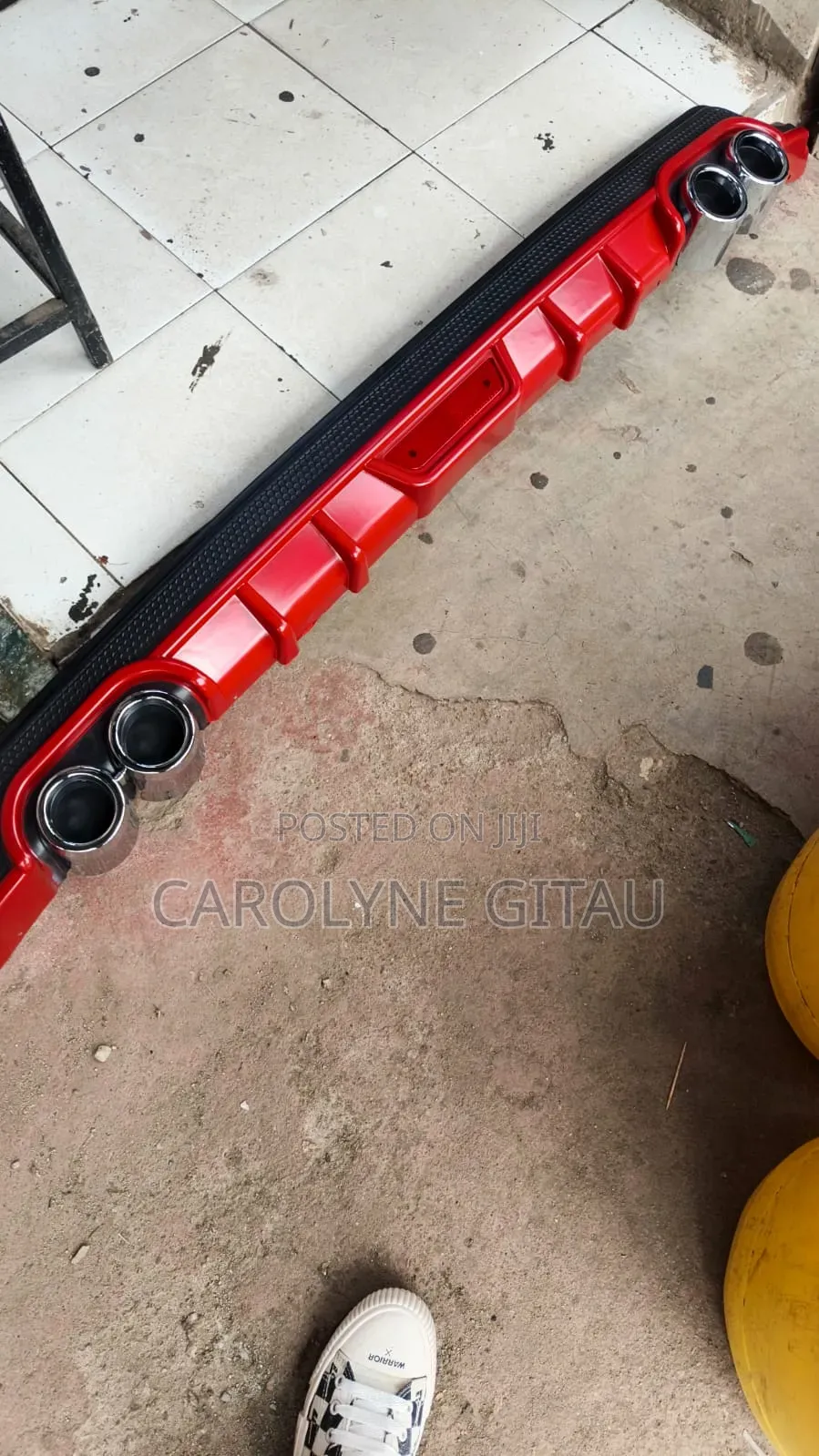 Rear Bumper Diffuser