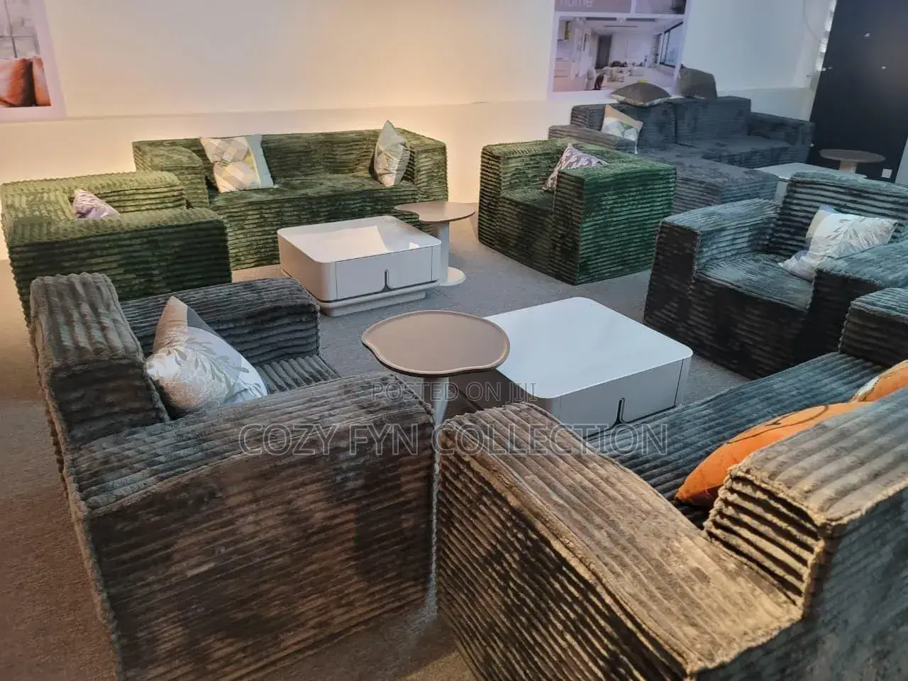 5seater L Shape Seats