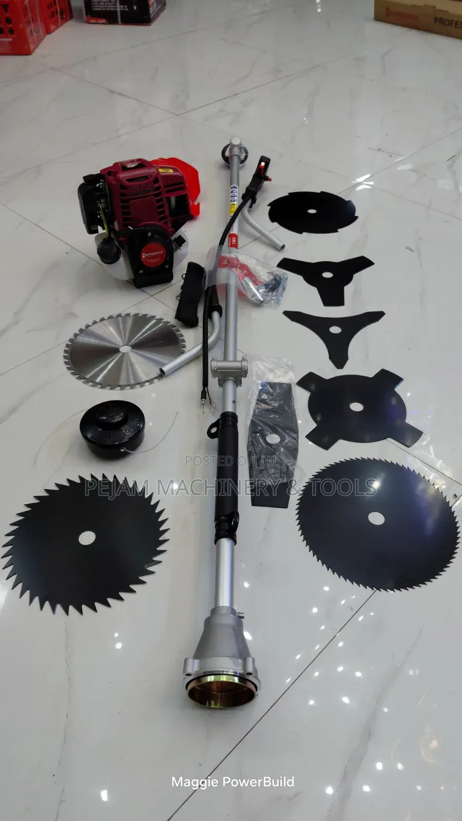 4 Stroke Brushcutter Premier Germany With 9 Multifunctional Blades