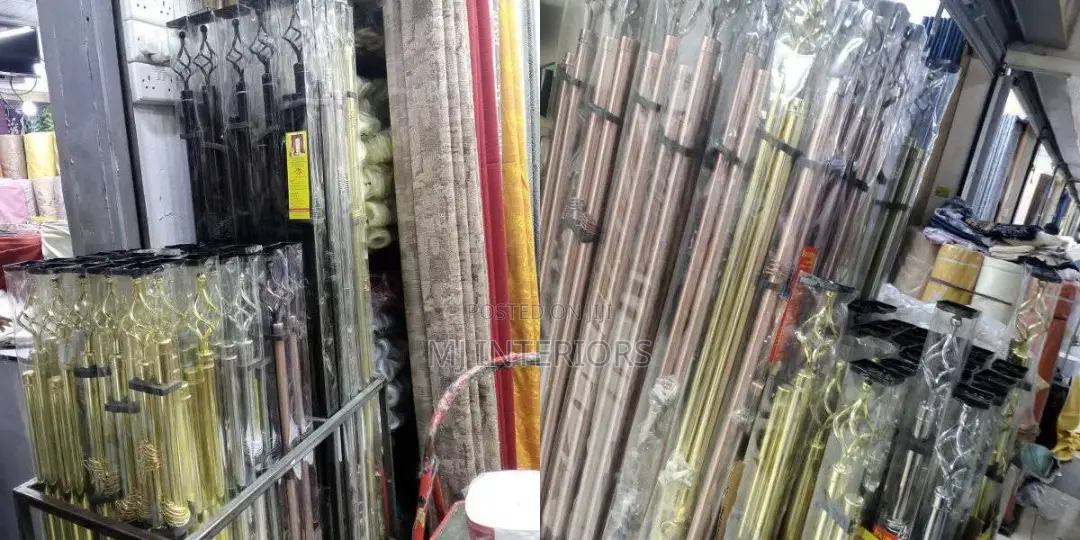 Premium Imported Curtain Rods for Modern Windows