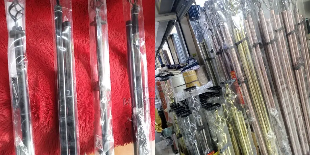 Imported Curtain Rods Perfect for Luxury Curtains