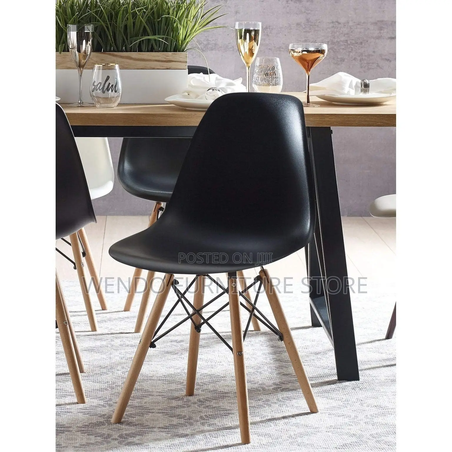 Dining Chairs; Home Outdoor Eames Tradition Chair