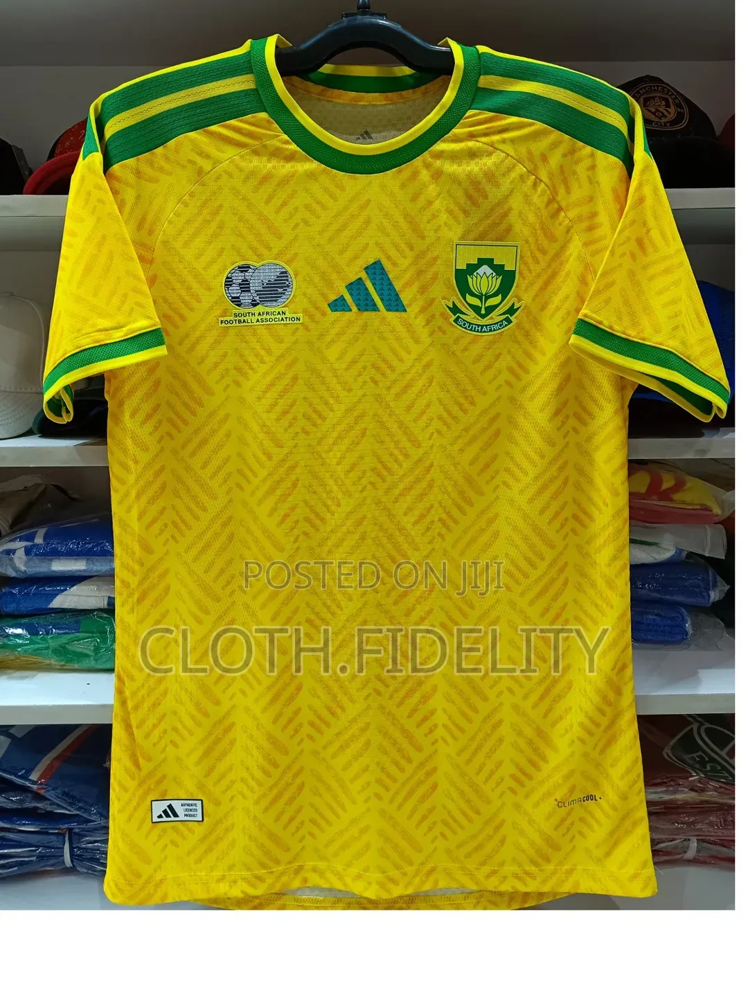 South Africa Home World Cup Jersey 2026. ( Player Version)