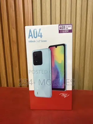 New Itel A04 32 GB Blue