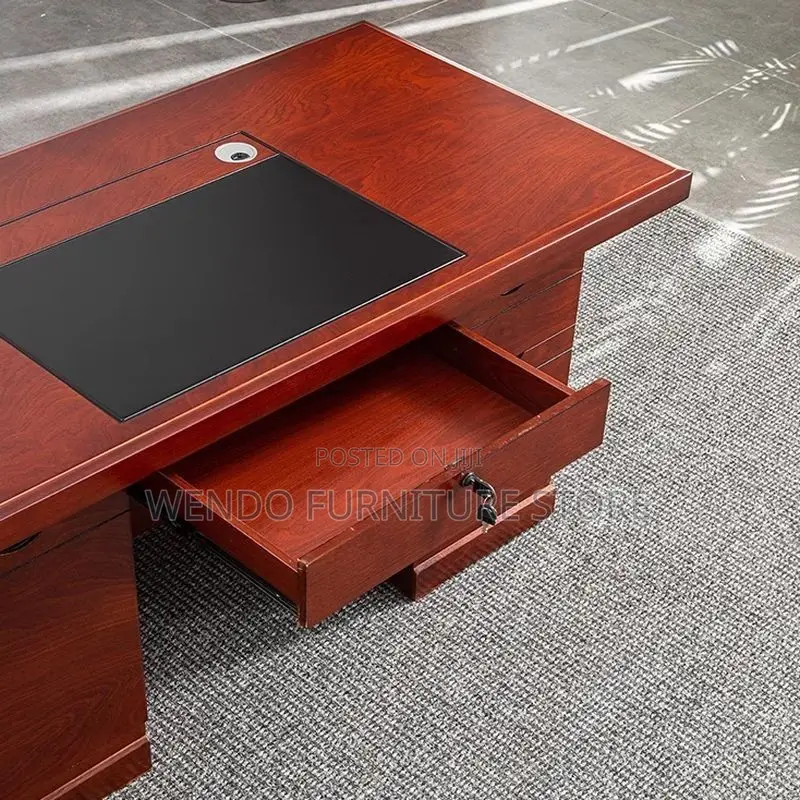 Office Desk; 1.2 Meters Executive Mahogany Desk