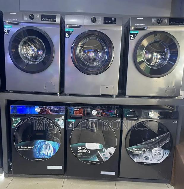 Hisense Front Load Washing ;
10.5/6kg
