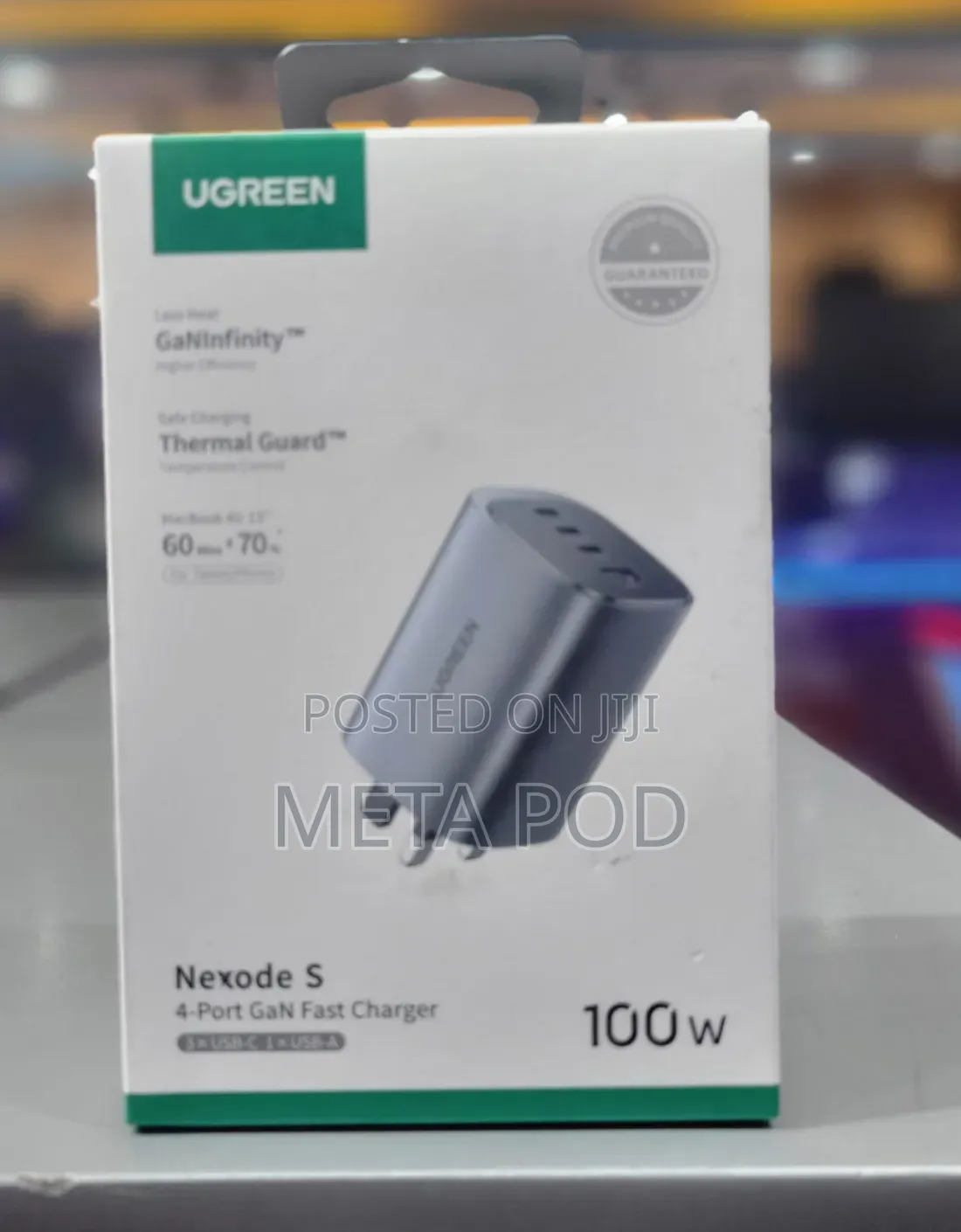 U Green X565nexode S 100w 4 Port Gan Fast Charger
